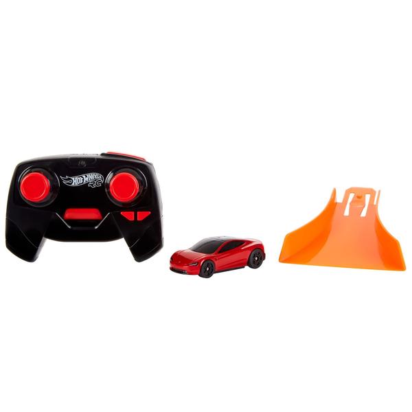 Imagem de Carro de brinquedo com controle remoto Hot Wheels RC Tesla Roadster 1:64