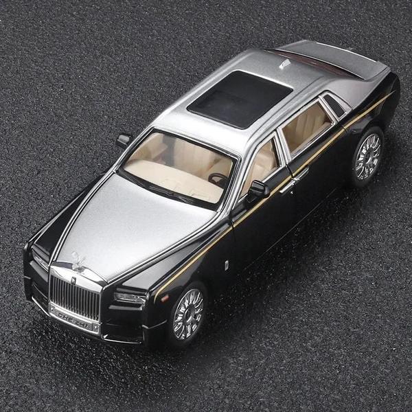 Imagem de Carro de Brinquedo Fundido 1:24 RR Phantom - Liga de Zinco com Som e Luz