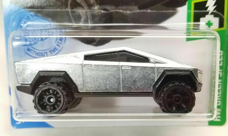 Imagem de Carro de brinquedo Hot Wheels Tessla 2021 Cybertruck em escala 1:64