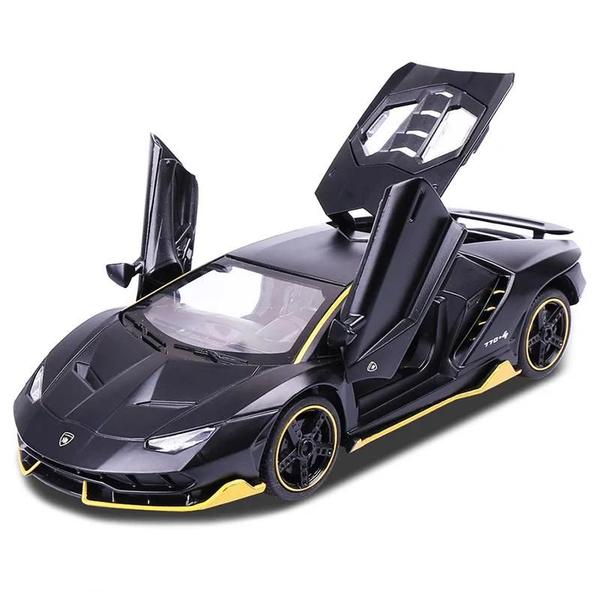 Imagem de Carro de Brinquedo Lamborghini LP770 - Escala 1:32 - Puxa e Anda com Música