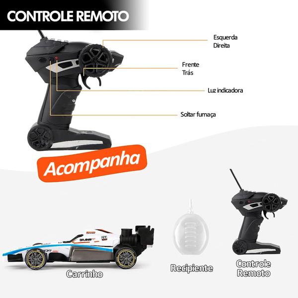 Imagem de Carro De Controle Remoto 7 Funções Fórmula 1 - Art Brink