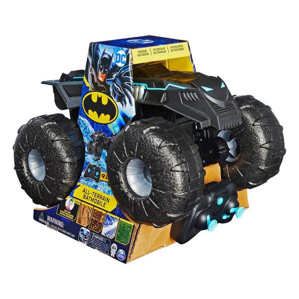 Imagem de Carro de Controle Remoto Anda na Água 35cm Batmóvel Batman 2878 Sunny