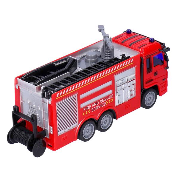 Imagem de Carro De Controle Remoto Caminhão De Bombeiro 23cm - Dm Toys