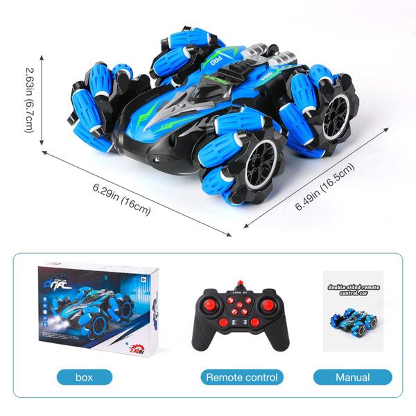 Imagem de Carro de controle remoto LELETAM RC Cars 2,4 GHz 4WD Stunt Drift