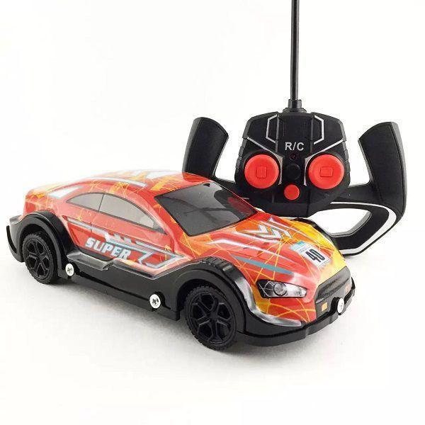 Imagem de Carro de Controle Remoto Neon Race Laranja - Polibrinq