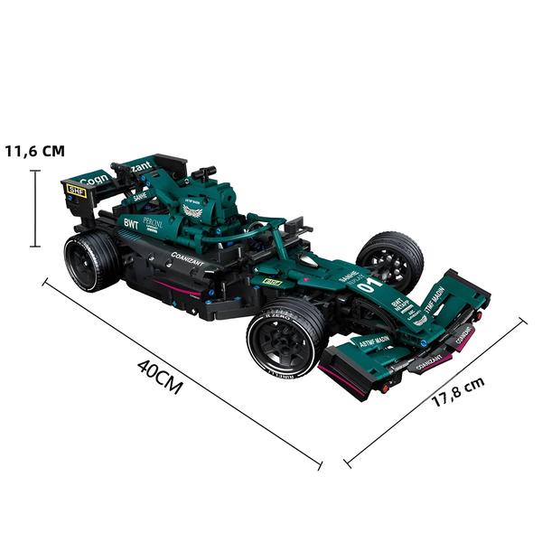 Imagem de Carro De Corrida De Fórmula F1 Com Controle Remoto, Blocos De Construção De Alta Tecnologia, Modelo