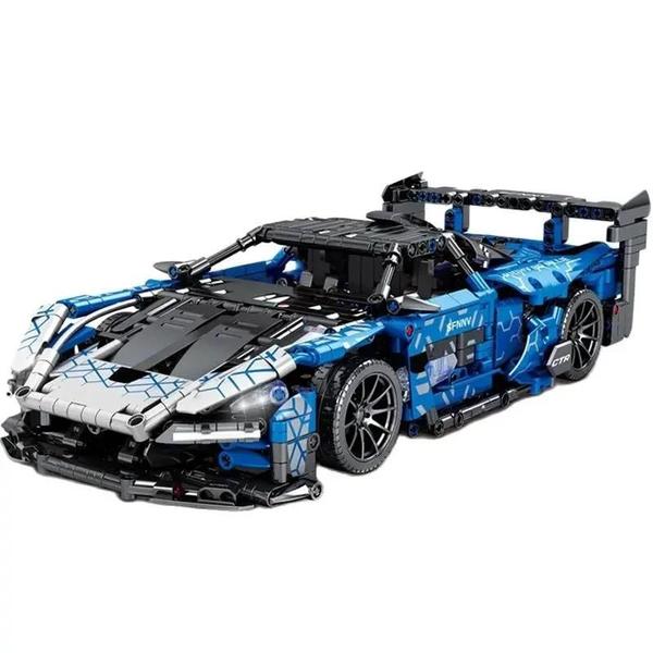 Imagem de Carro de Corrida Senna GTR - Blocos de Construção para Crianças com Controle Remoto