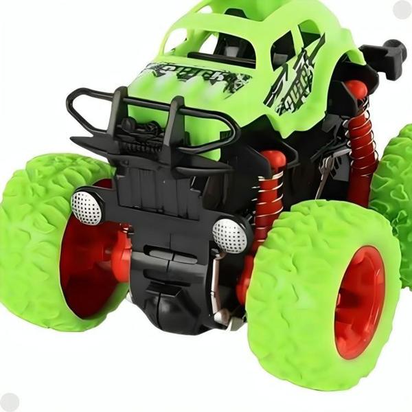 Imagem de Carro De Fricção Azul e Verde Monster Truck 5503 - Braskit