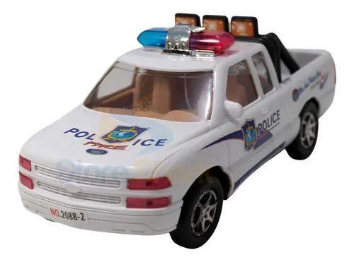 Imagem de Carro De Polícia Carrinho Com Som E Luz, Bate E Volta PICK-UP