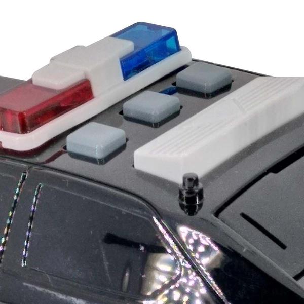 Imagem de Carro de Polícia com Fricção Luz e Som 1:20 Shiny Toys