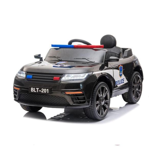 Imagem de Carro De Polícia Elétrico Preto Suv 12V Bangtoys