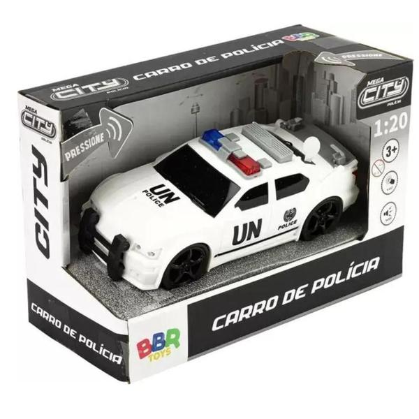 Imagem de Carro De Polícia Esportivo Sonoro - BBR Toys R3338