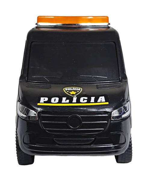 Imagem de Carro De Resgate Policia De Briquendo Van Furgão 22Cms