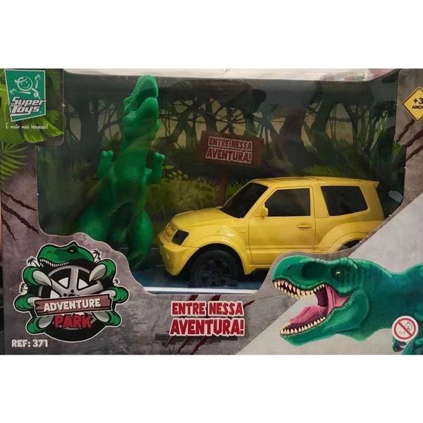 Imagem de Carro E Dinosauro Adventure Park - Super Toys 371