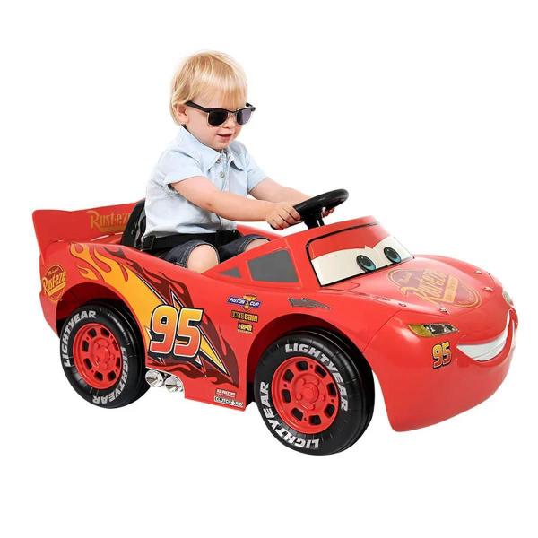 Imagem de Carro Elétrico 6V Relâmpago Mcqueen Infantil Cars Zippy Toys