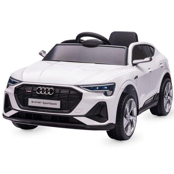 Imagem de Carro Eletrico com Controle Remoto 12V Audi E-TRON Sportback Branco