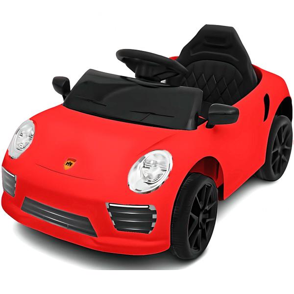 Imagem de Carro Elétrico De Passeio Mini Esportivo Infantil Vermelho - Bang Toys