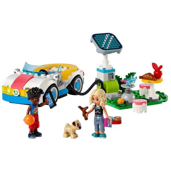 Imagem de Carro Elétrico E Carregador Friends - Lego 42609