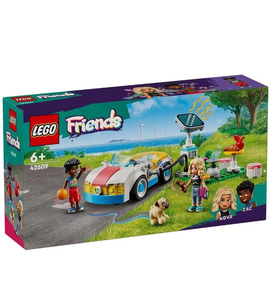 Imagem de Carro Elétrico e Carregador Lego Friends 