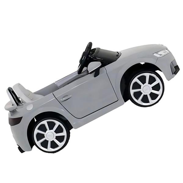 Imagem de Carro Elétrico Infantil AUDI TT RS R/C 2.4GHz Cinza 12V Bel