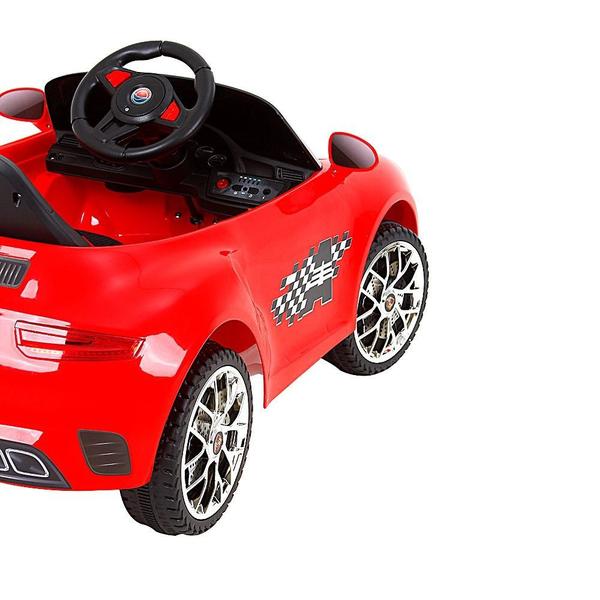 Imagem de Carro Elétrico Infantil Bang Toys 6v Esporte Luxo Design Moderno Vermelho