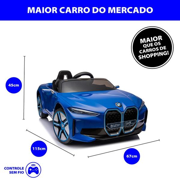 Imagem de Carro Elétrico Infantil Bmw I14 12v com Controle Remoto Zippy Toys