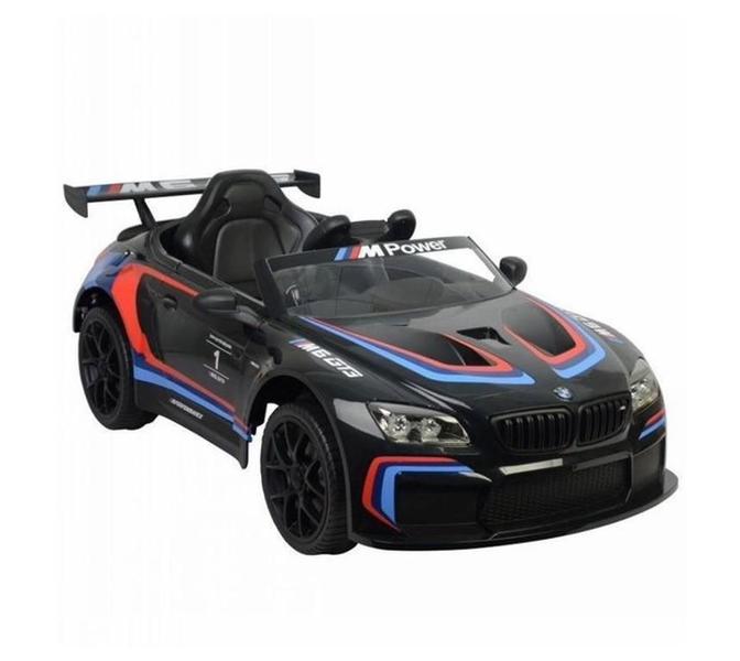 Imagem de Carro Elétrico Infantil Bmw M6 Gt3 C. Remoto 12V Preto