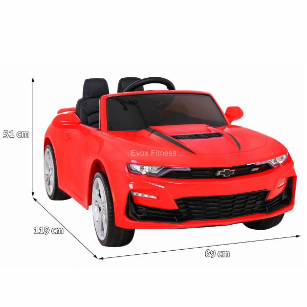 Imagem de Carro Eletrico Infantil Camaro SS 12V controle - Vermelho