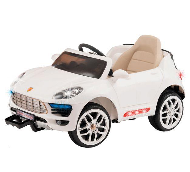 Imagem de Carro Eletrico Infantil com som Car One PS Branco - Biemme