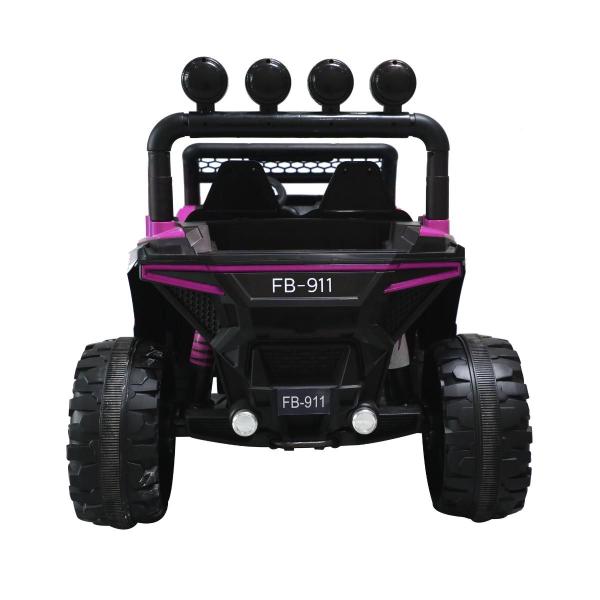 Imagem de Carro Elétrico Infantil Compcto Utv Rosa C/ Controle Remoto Zippy Toys