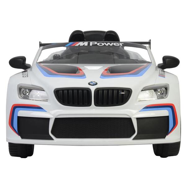 Imagem de Carro Elétrico Infantil Esportivo BMW M6 GT3 12V Branco