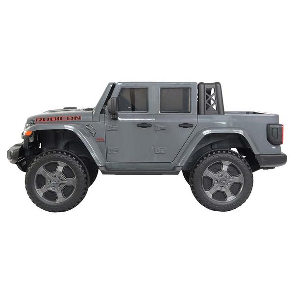 Imagem de Carro Elétrico Infantil Jeep Gladiator Rubicon Cinza