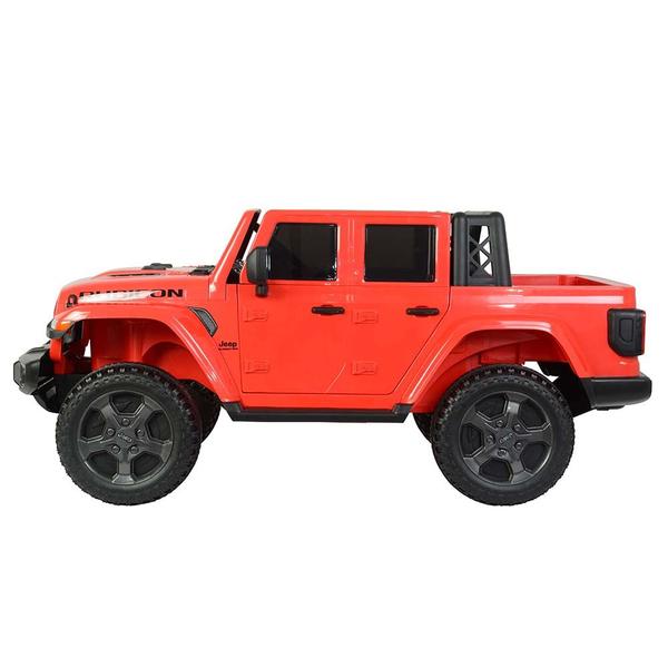 Imagem de Carro Elétrico Infantil Jeep Gladiator Rubicon Vermelho