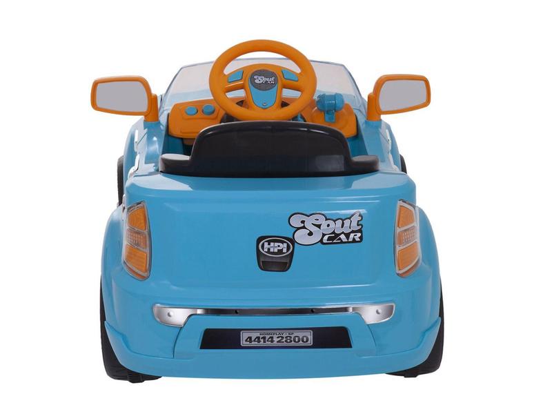 Imagem de Carro Elétrico Infantil Soutcar - com Controle Remoto Emite Sons 6V Xplast