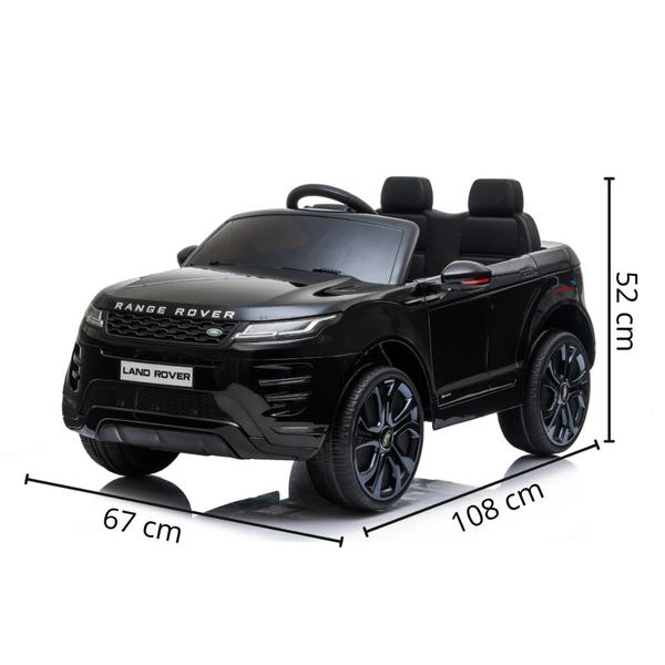 Imagem de Carro eletrico land rover evoque preto - importway