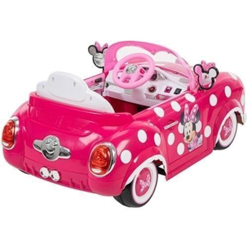 Imagem de Carro Elétrico Minnie Mouse Infantil De Passeio Zippy Toys