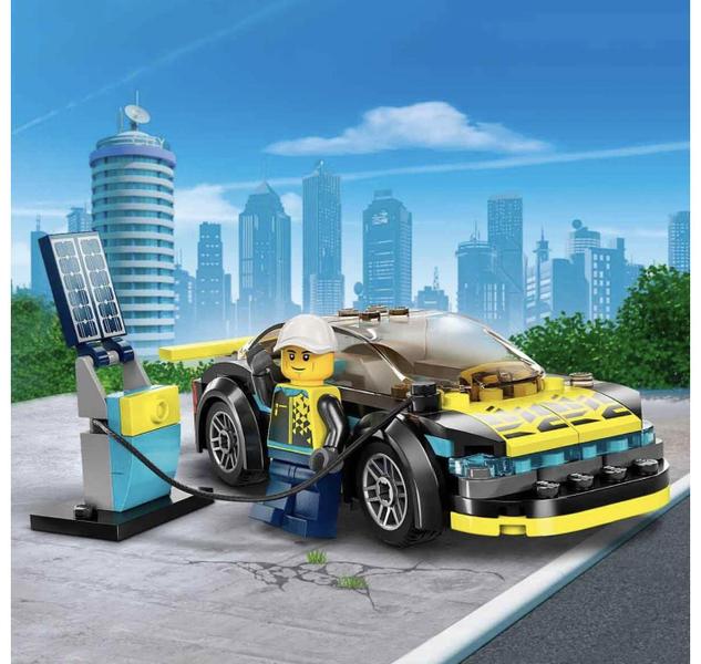 Imagem de Carro Esportivo Elétrico LEGO City 60383 - Brinquedo para Crianças a partir de 5 Anos