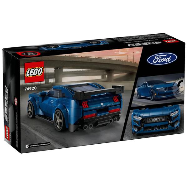 Imagem de Carro Esportivo Ford Mustang Dark Horse Lego Speed Champions