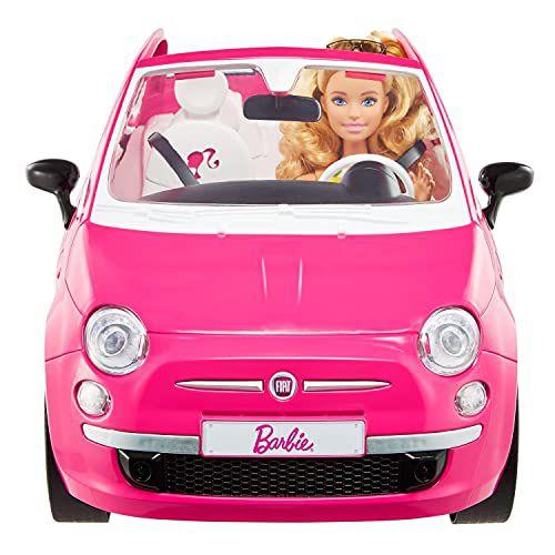 Imagem de Carro Fiat 500 Barbie - Boneca Incluída, Abre Portas