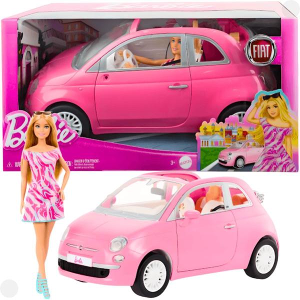 Imagem de Carro Fiat 500 da Barbie HRG59 - Mattel