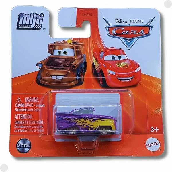 Imagem de Carro Filme Mini Racers Cars Disney Pixar 3cm GKF65 Mattel