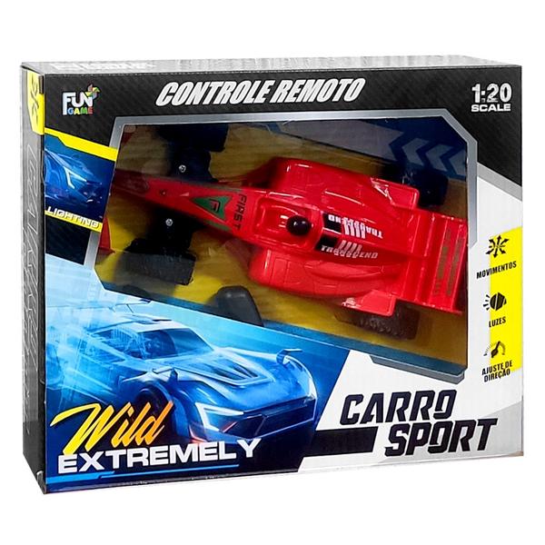 Imagem de Carro Formula 1 de Controle Brinquedo Infantil Recarregável