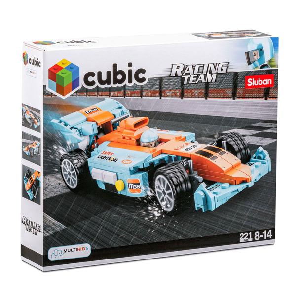 Imagem de Carro Fórmula 1 Racing Team Cubic 221 Peças - Blocos de Montar Compatível Lego