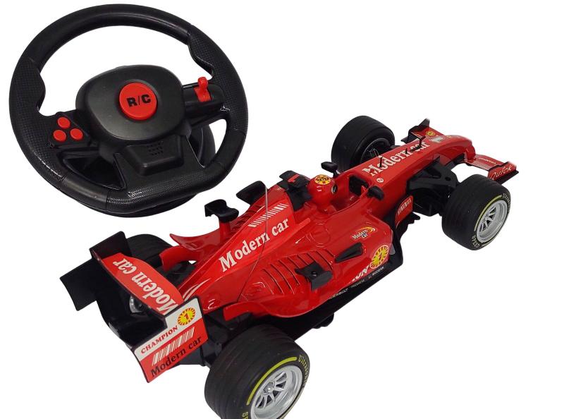 Imagem de Carro Formula1 Corrida Controle Remoto Total Som Luz 36Cm Grande Recarregável