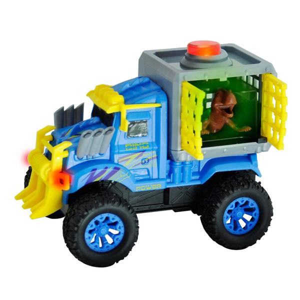 Imagem de Carro Fricção Dino Transporte DM Toys - SORTIDO - DMT6622