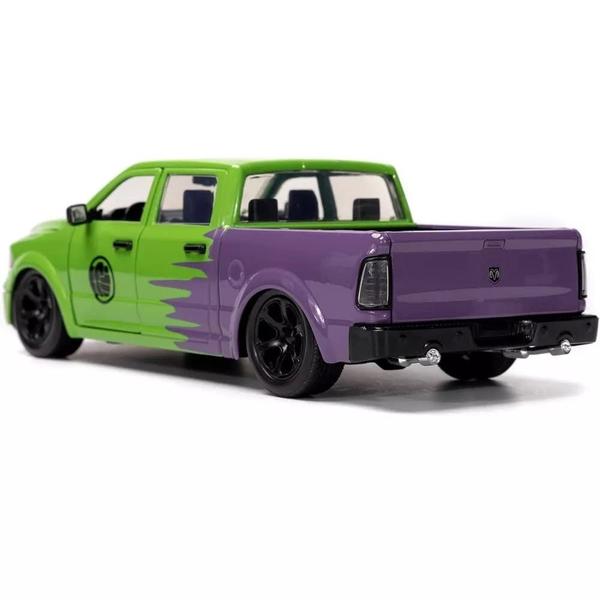 Imagem de Carro fundido sob pressão Toy Jada Toys Marvel 1:24 Dodge Ram 1500 com Hulk