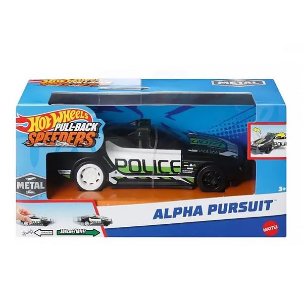 Imagem de Carro Hot Wheels Pull-Back Speeders 1:43 Alpha Pursuit HPR70 HPR85 - Mattel