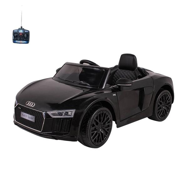 Carro Infantil Eletrico Audi R8s 12v com Controle Remoto Preto - BEL FIX Imagem de Carro Infantil Eletrico Audi R8s 12v com Controle Remoto Preto