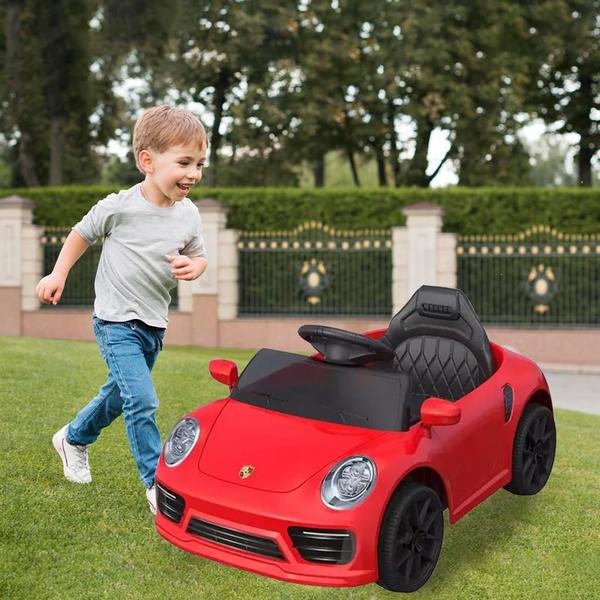 Imagem de Carro Infantil Elétrico Esportivo 12V Porsche Motorizado