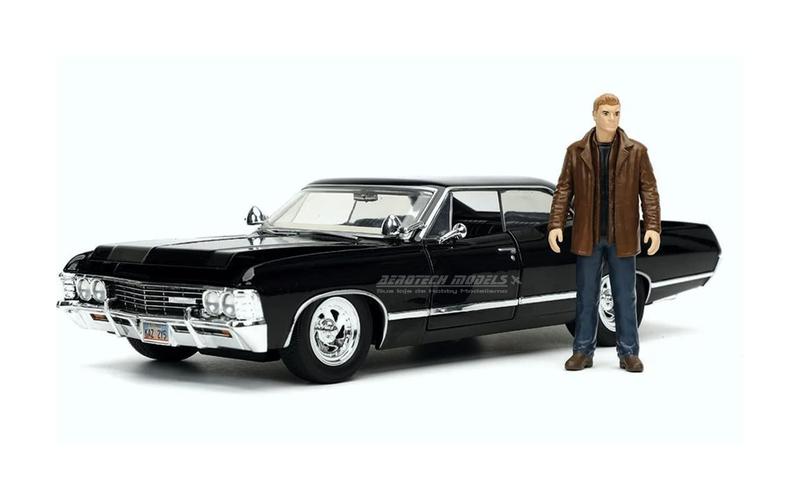 Carro Jada Toys Supernatural - Chevrolet Impala 1967 (1:24) - Die